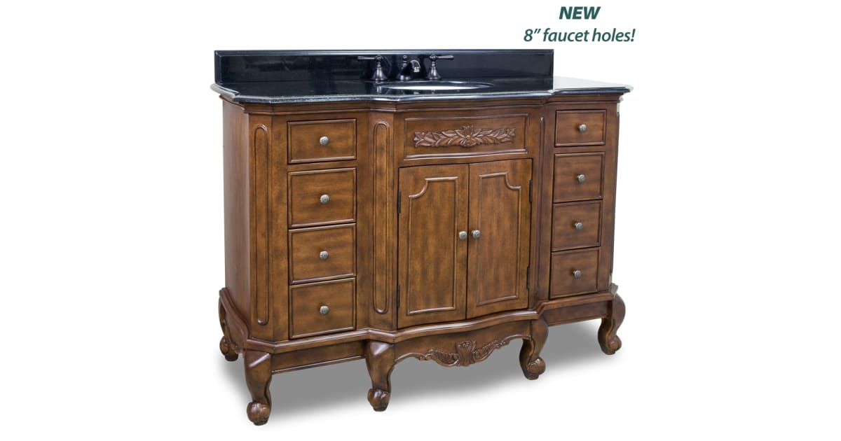 Elements VAN062-48-NT Clairemont Collection 48-1/2" Inch Bathroom ...