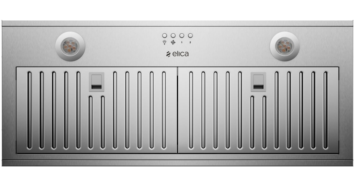 Elica EPR628S1 Palermo 600 CFM 28 Inch Wide Range Hood