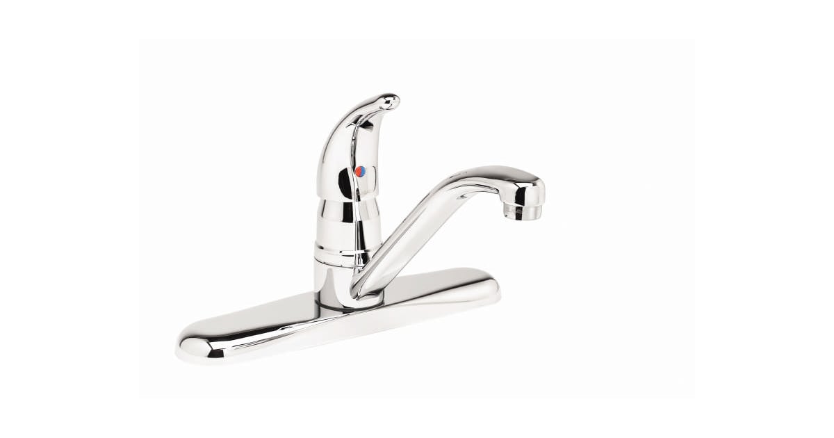 Elkay LKE4100 Single Handle Kitchen Faucet with Escutcheon