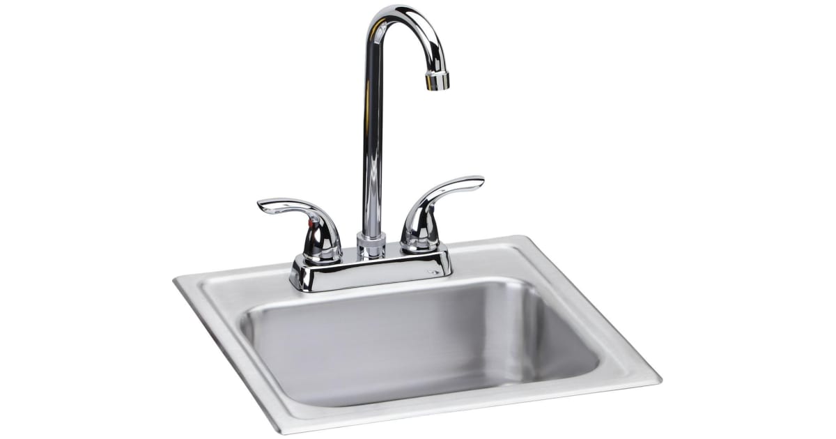 Elkay DSEP1515C Dayton 15" Drop In Single Basin Stainless