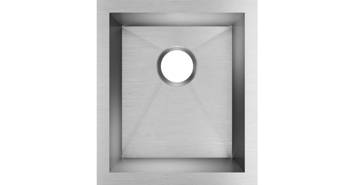 Elkay EFRU131610T Crosstown 16" Undermount Single Basin