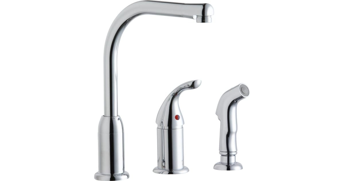 Elkay LK3001CR Everyday 1.5 GPM Widespread Kitchen Faucet - Includes ...