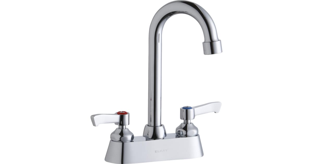 Elkay LK406GN04L2 1.5 GPM Deck Mounted Double Handle