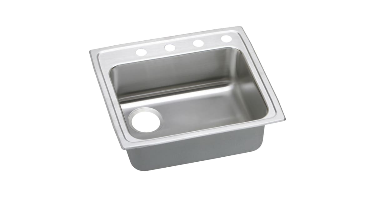 Elkay LRAD252155L1 Gourmet 25" Single Basin Drop In