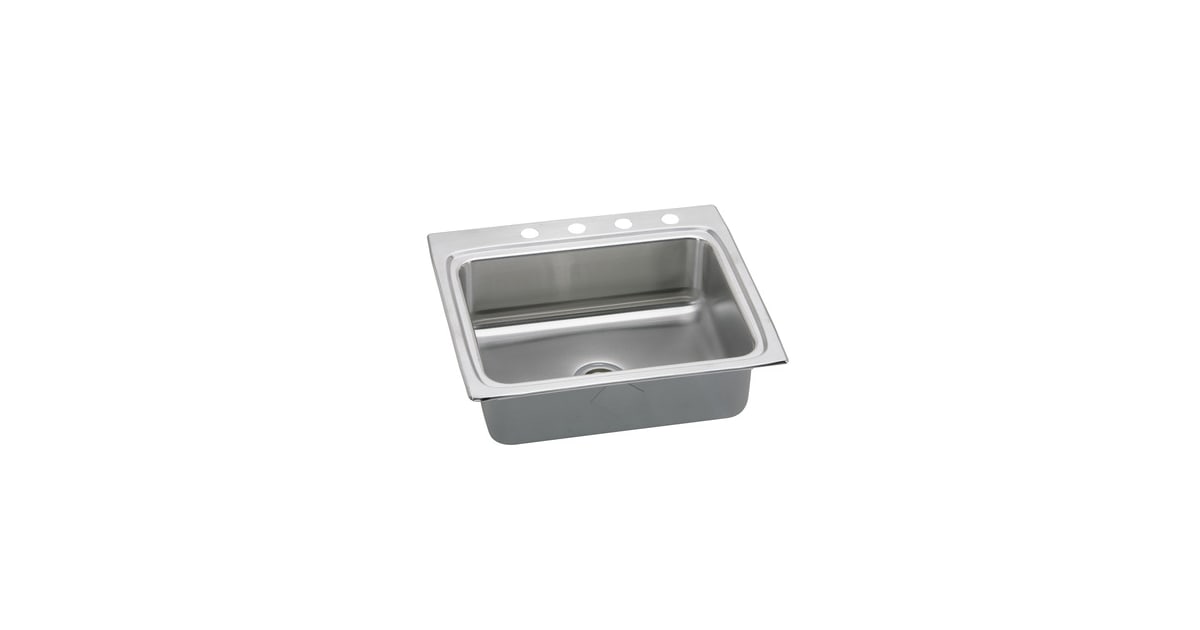 Elkay LRAD2522451 Gourmet 25" Single Basin 18Gauge