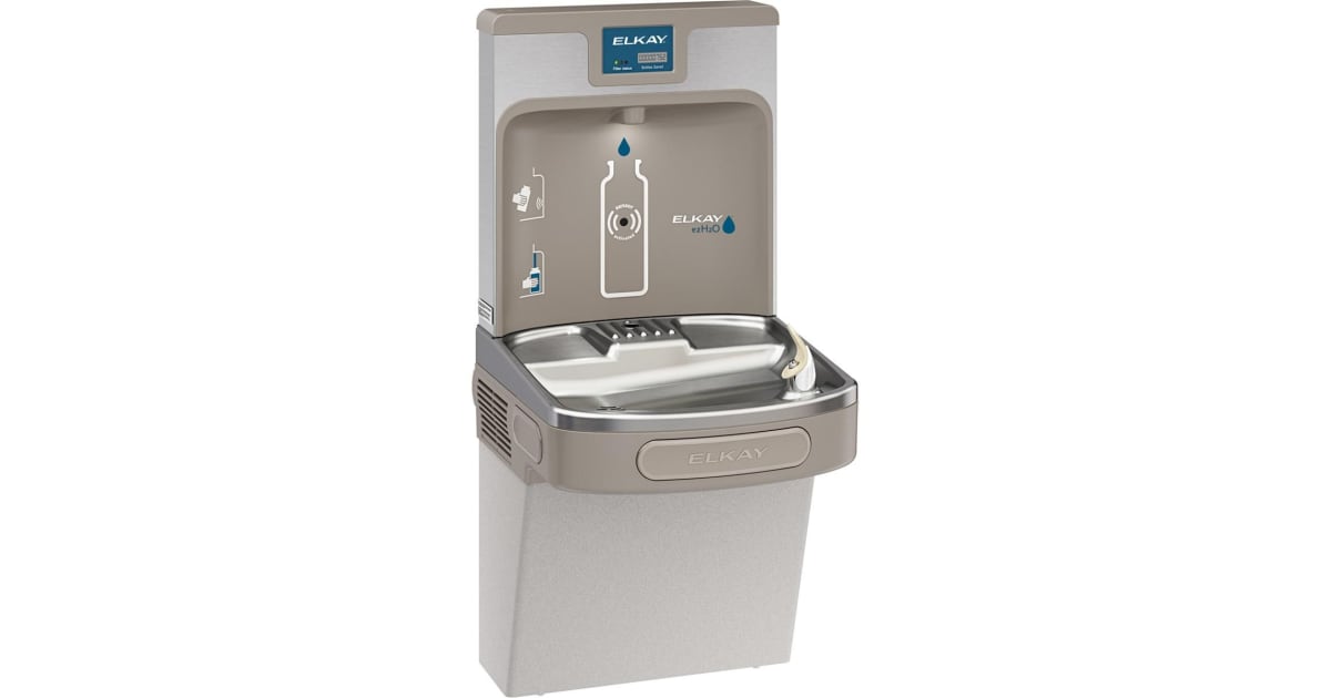 Elkay LZS8WSLP EZH2O Wall Mounted Drinking Fountain and