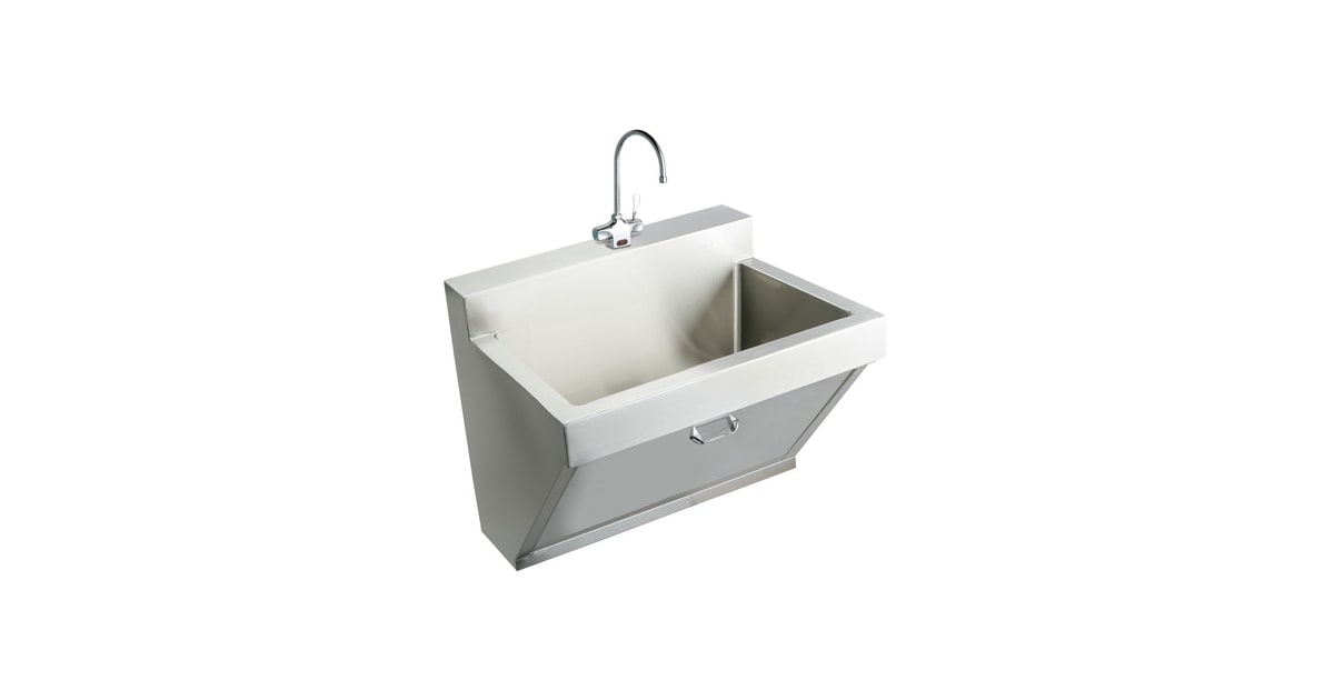 Elkay EWSF13026SACC Wall Mounted Scrub Sink with Sensor
