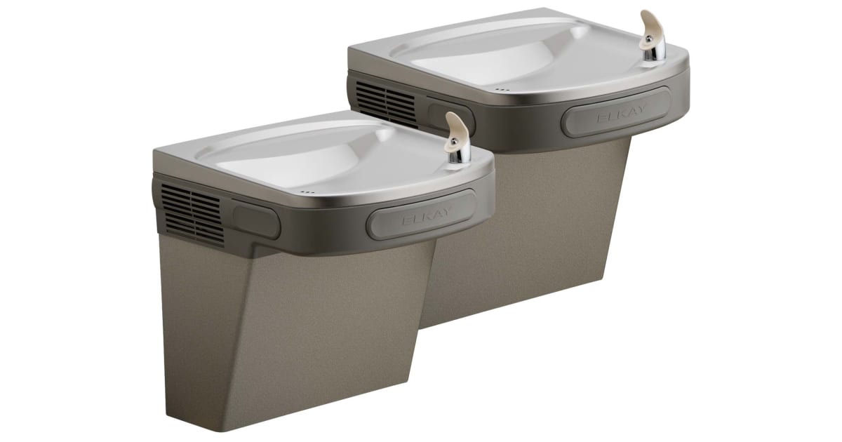 Elkay EZS8L – Fontanello ADA Con Refrigeratore Incorporato, Acciaio Inox, Erogazione A Spinta, Per Esterni/Interni - 3