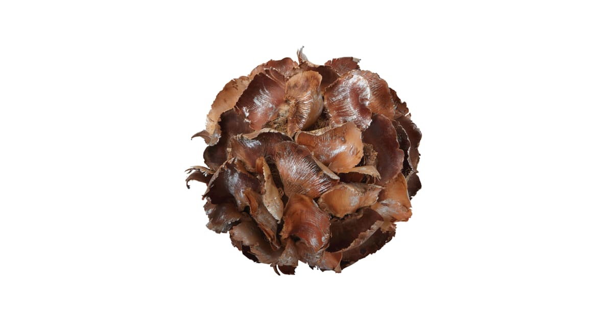 Elk Home 742002 Silver Gilt Palm Petal Ball Large Ferguson Home