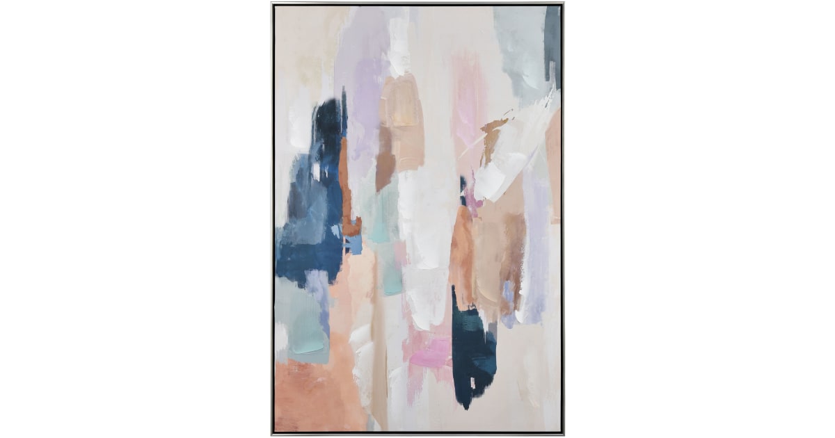 Elk Home S001610182 481/4" x 321/2" "Hoper" Framed Abstract Wall Art