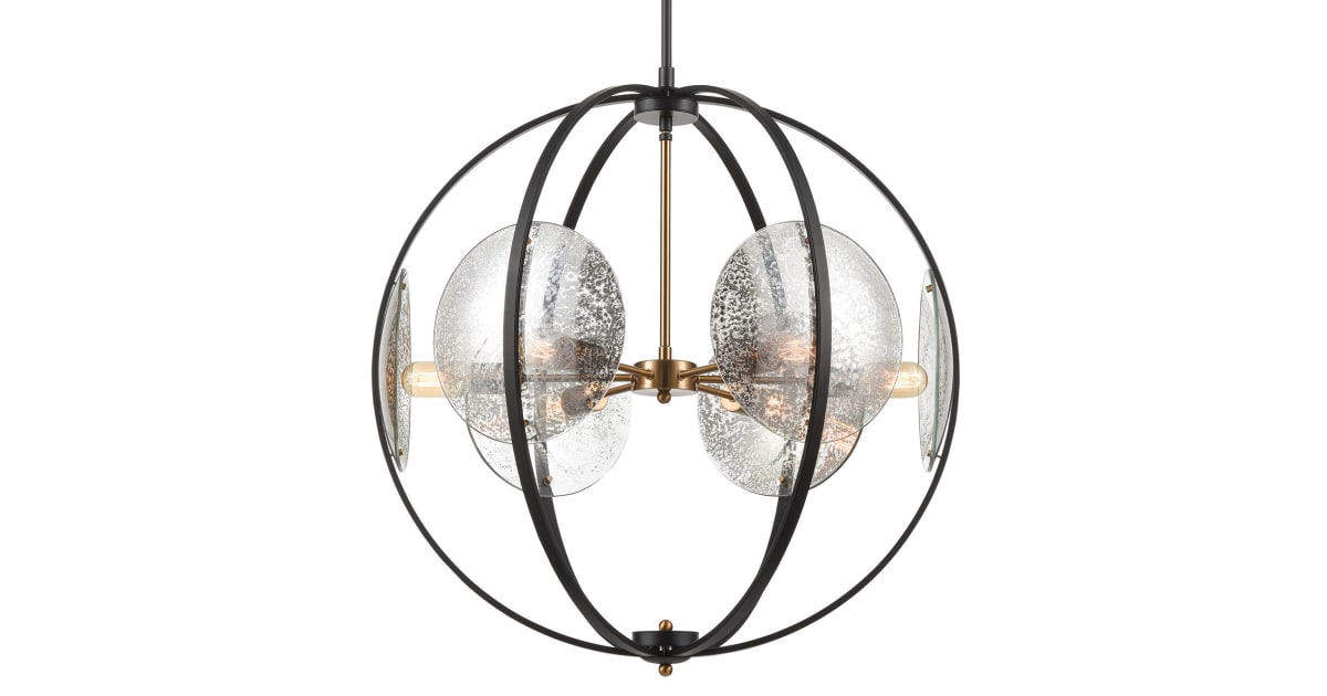 Elk Lighting 15426/6 Oriah 6 Light 28" Wide Chandelier