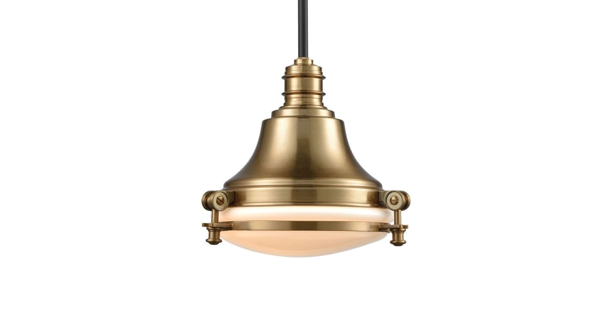 Elk Lighting 16072/1 Riley Single Light 10" Wide Pendant