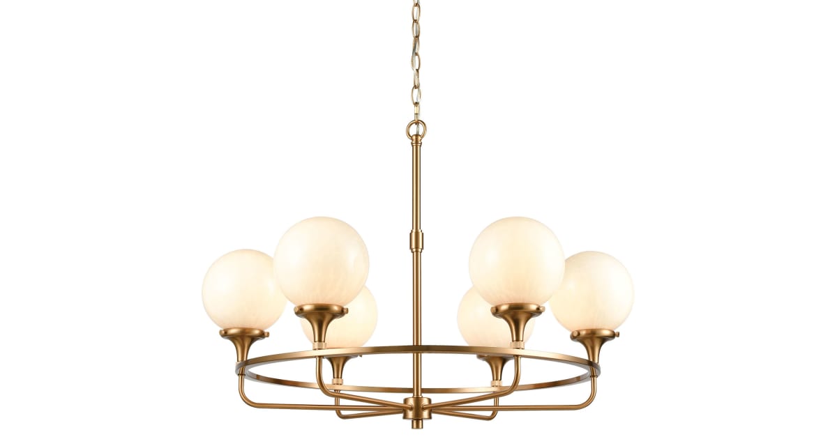 Elk Lighting 30146/6 Beverly Hills 6 Light 30" Wide