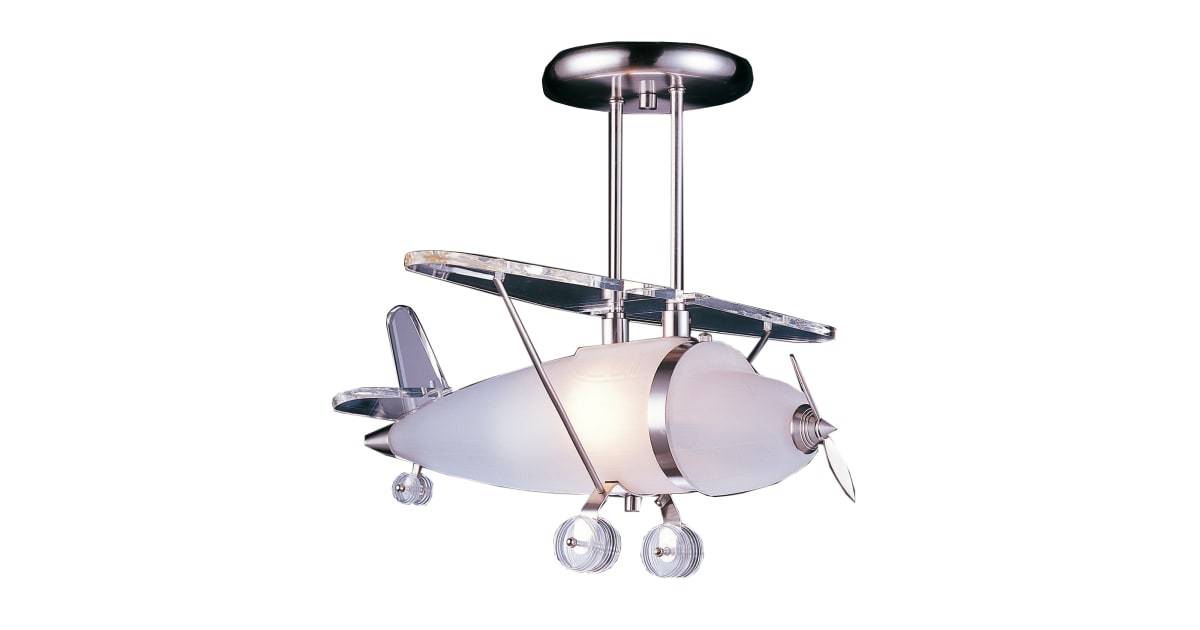 Elk Lighting 5051/1 Novelty 1 Light SemiFlush Ceiling