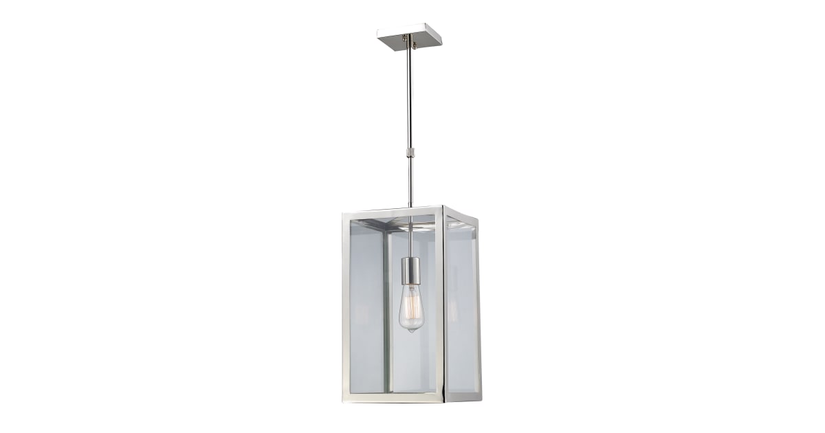 Elk Lighting 31212/1 Parameters Single Light 10" Wide Mini Pendant with ...