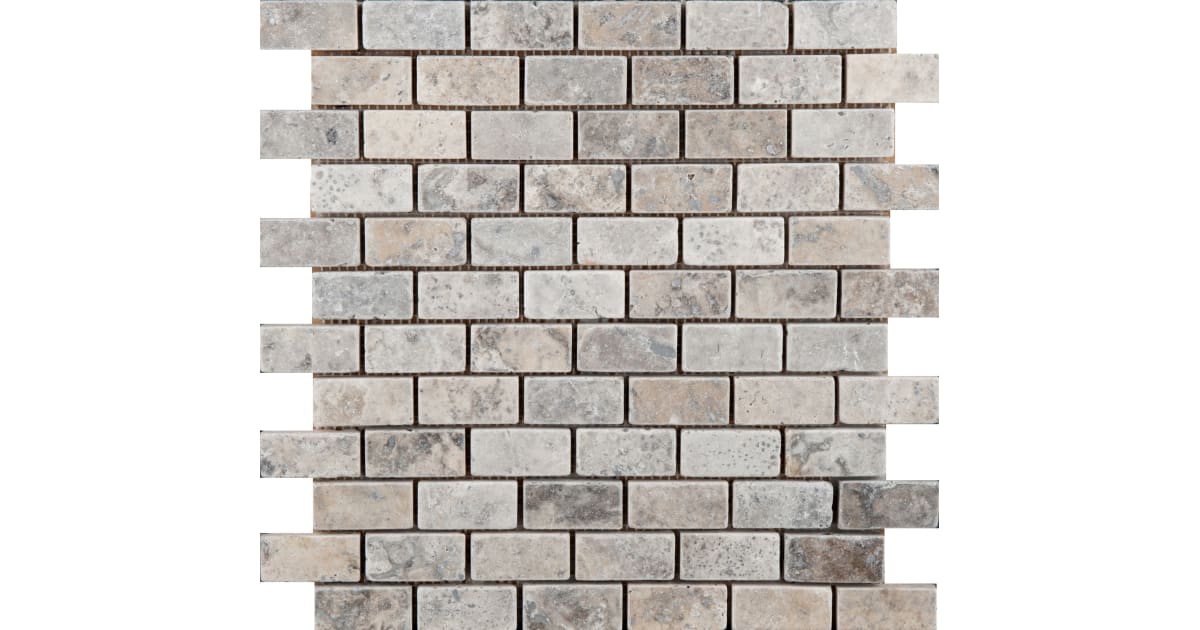 Emser Tile T06TRAVSI1212AOM Trav Ancient Tumbled Brick