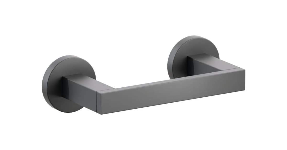 Rectangular Post Lights Emtek 2416.09.US19 Modern Rectangular Wall Mounted Double Post Toilet ...