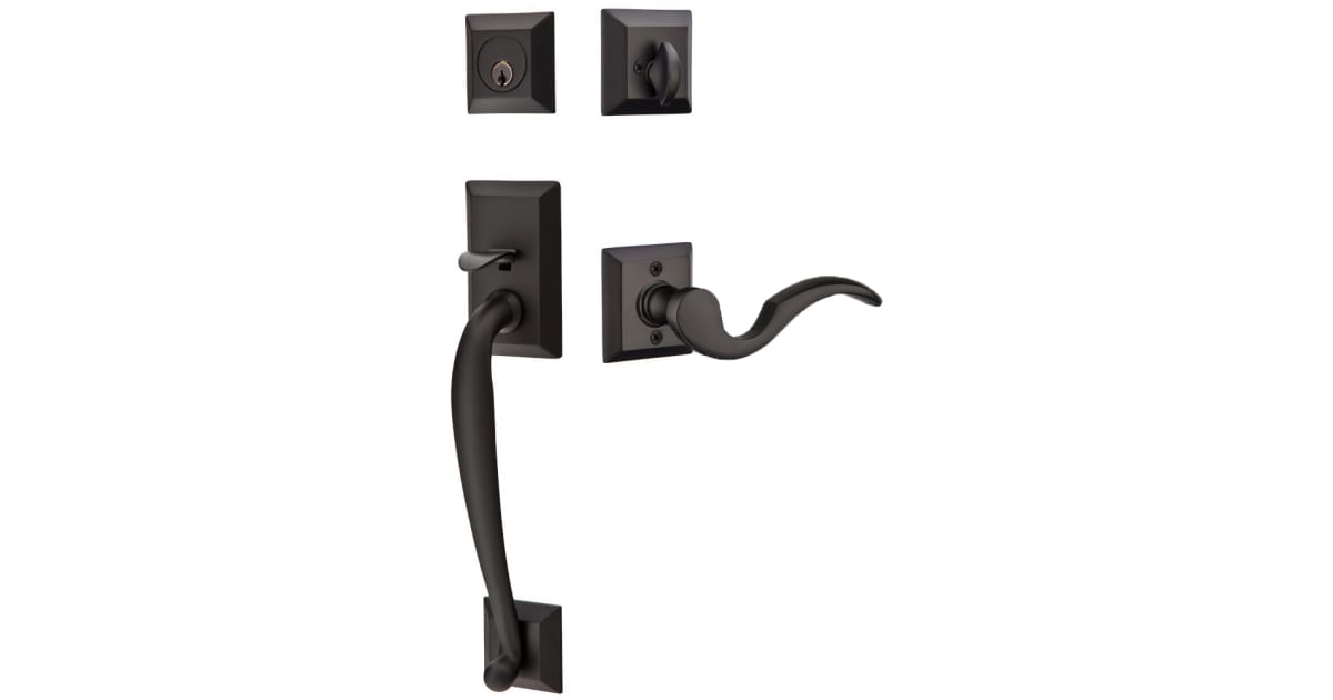 Emtek 4413CUS19LH Franklin Left Handed Sectional Single