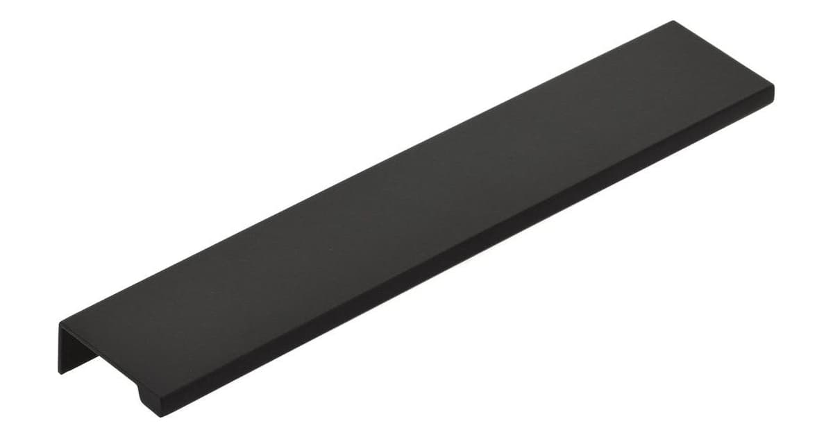 Emtek 87130US19 Modern Edge 8 Inch Center to Center Finger Cabinet Pull ...