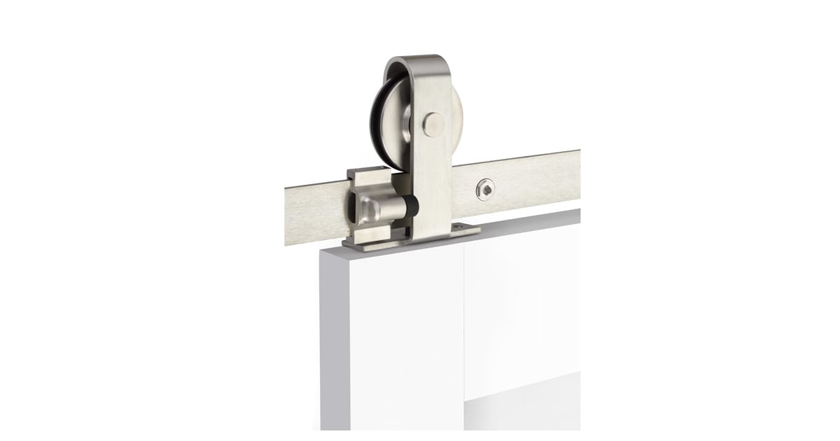 Emtek B120210SS Classic 120 Inch Top Mount Barn Door