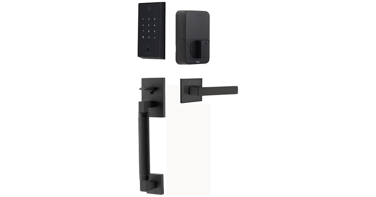 Emtek EMP22228DTRHUS19 Empowered 2 Hercules Knurled Right Handed ...