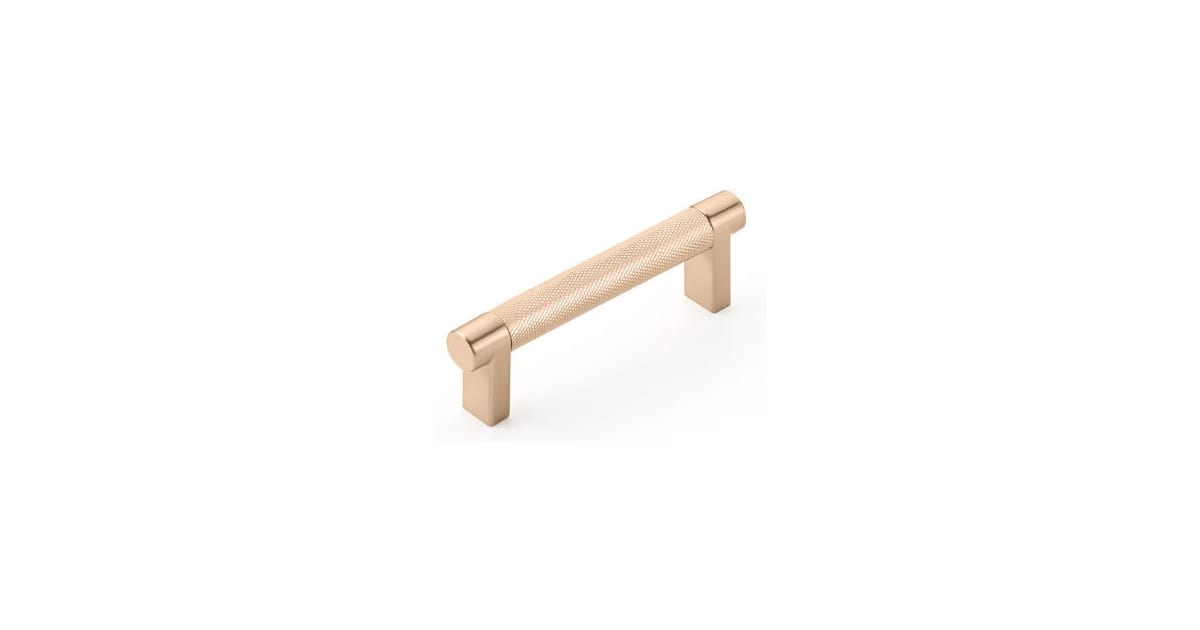 Select Rectangular Knurled Cabinet Pull