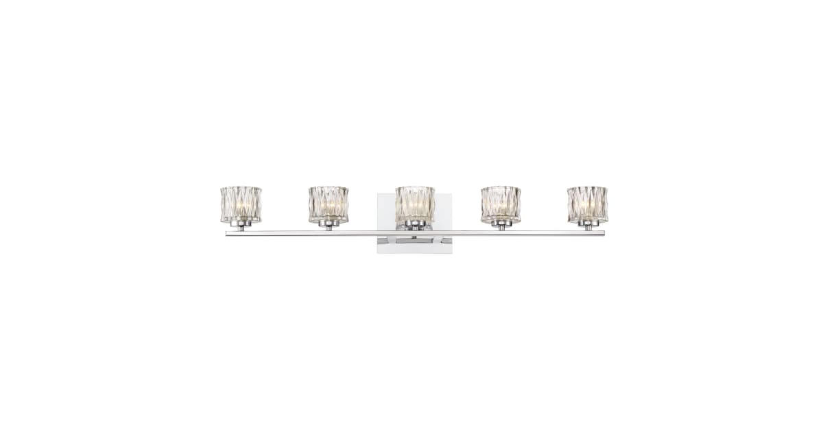 Eurofase Lighting 34162019 Guelph 5 Light 32" Wide LED