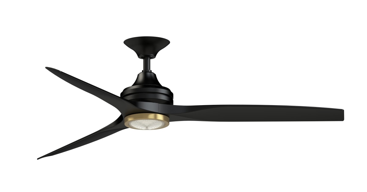 Fanimation FP6721BBL60BLLKBBS Spitfire 60" 3 Blade