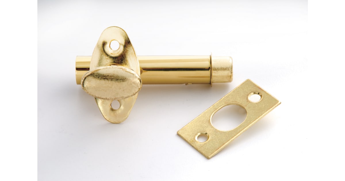 First Watch 1181PB Thumbturn Security Mortise Bolt with