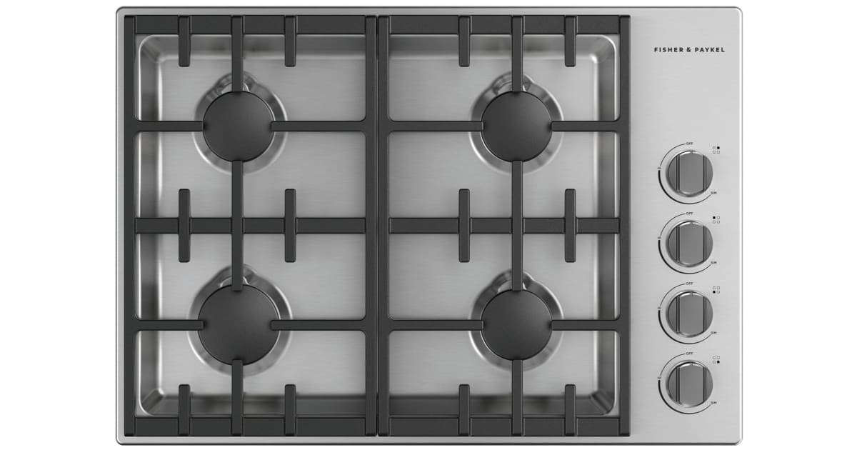 Fisher and Paykel CDV3304HN 30 Inch Wide 4 Burner