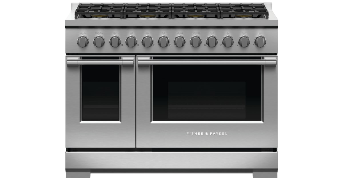 Fisher and Paykel RGV3488N 48 Inch Wide 7.7 Cu. Ft.