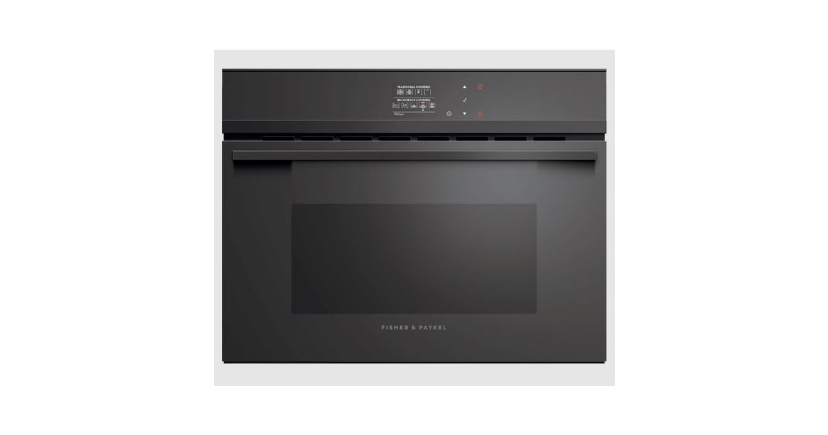Fisher and Paykel OM24NDBB1 Convection Speed Oven 24”