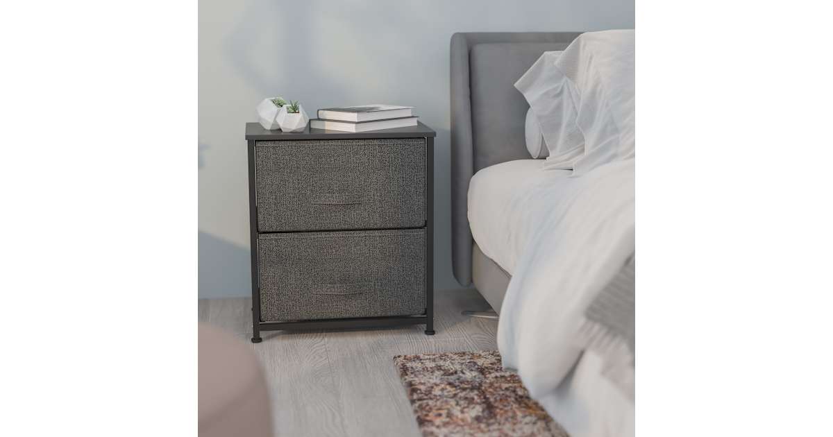 Flash Furniture FFIF16693BKGY Orderly 18