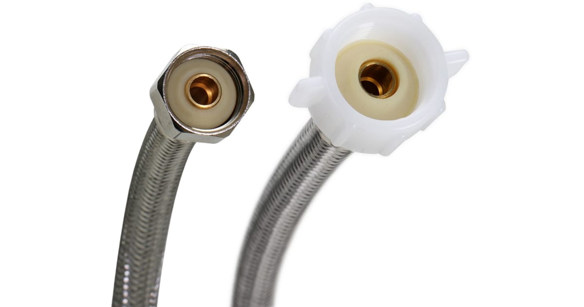 Fluidmaster PRO4T09 9" Toilet Connector, 1/2" F.I.P. x