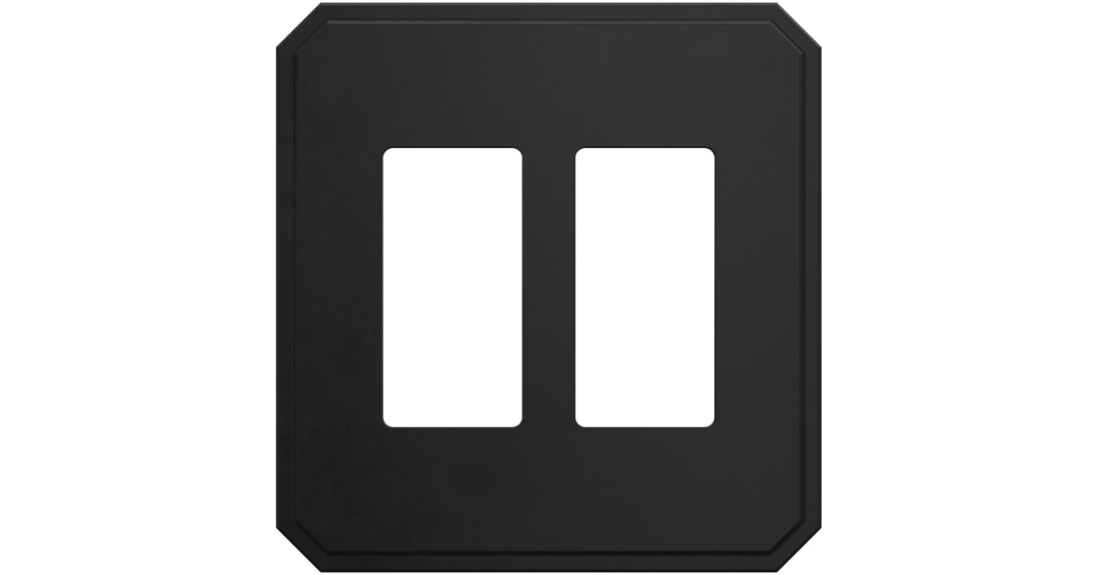 Franklin Brass W46480K-FB-CP Stepped Geometric Double Rocker Switch ...
