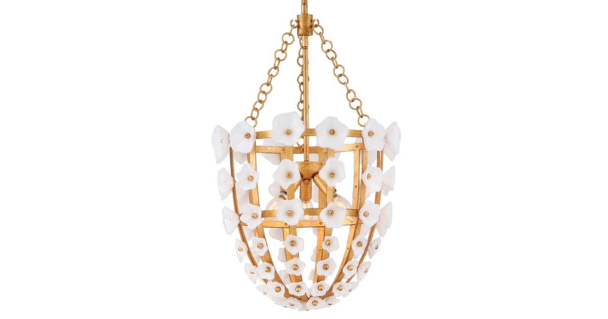 Fredrick Ramond FR41637DA Azalea 3 Light 17" Wide Pendant