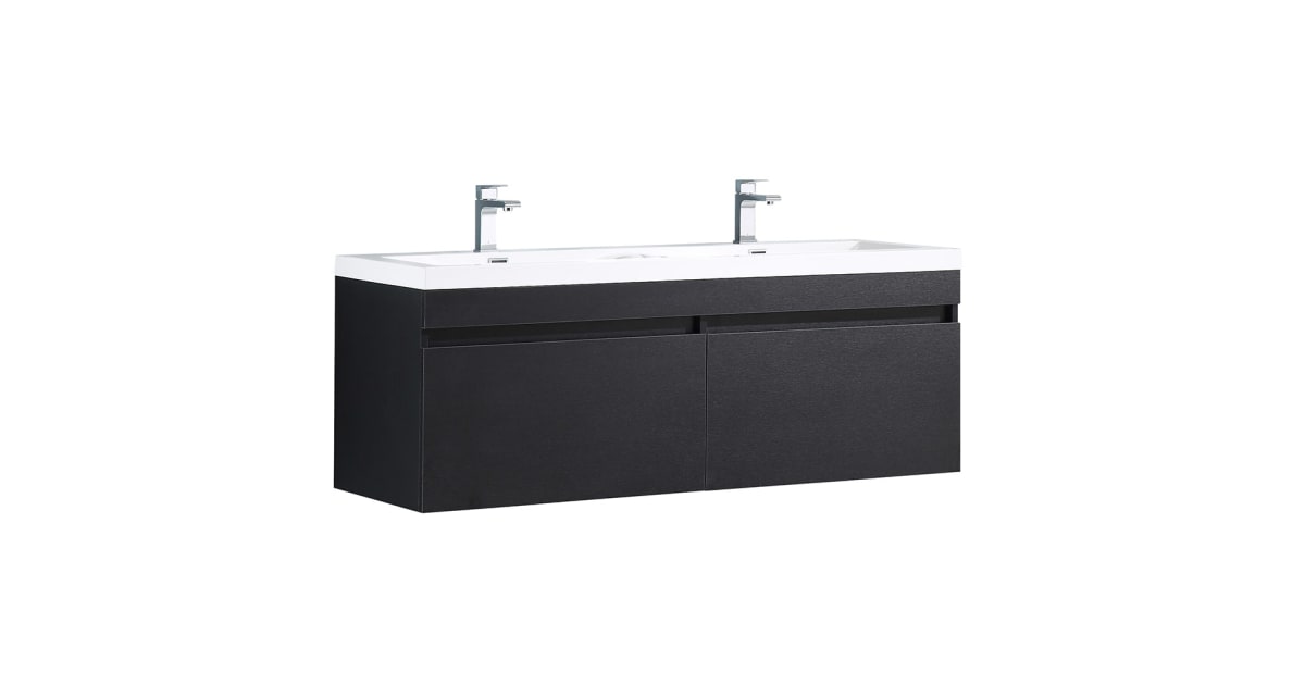 Fresca FCB8040BW-I Largo 56-5/8