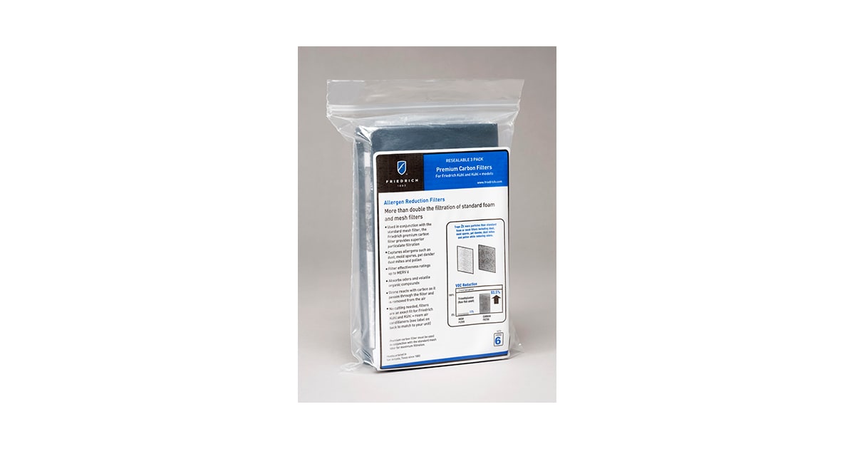 Friedrich carbon sale filter