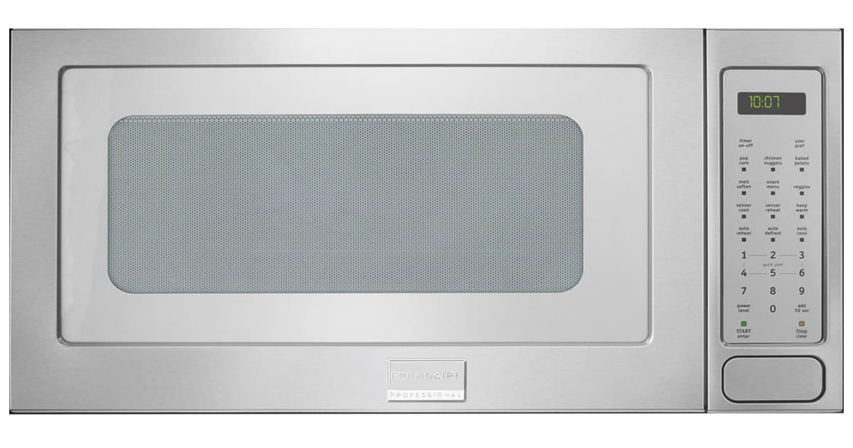 Frigidaire professional top built microwave fpmo
