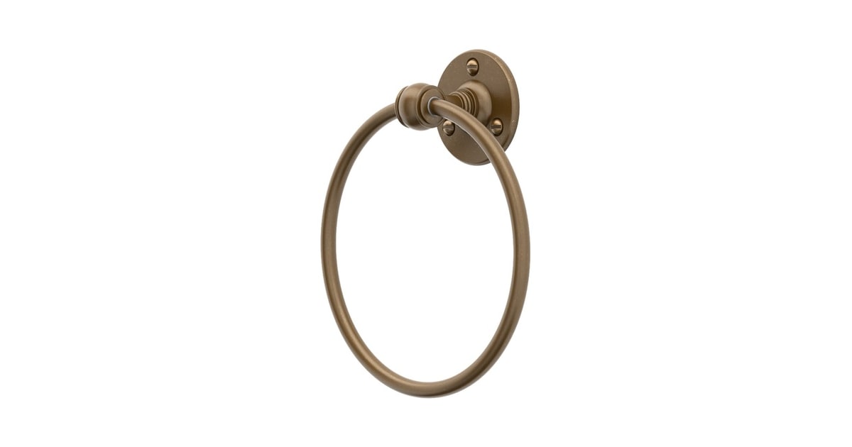 Gatco 5662 A-Line Towel Ring, Satin Nickel
