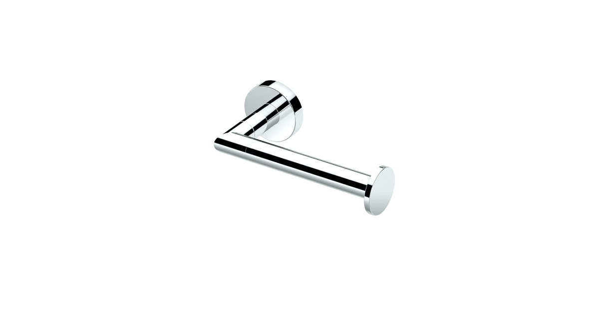 Gatco 4638MX Toilettenpapierhalter „Glam“ In Matte Black – Moderner Aufbewahrungshalter Fürs Bad