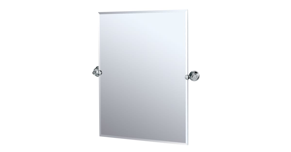 Gatco 4329S Rectangular Mirror from the Tiara Series