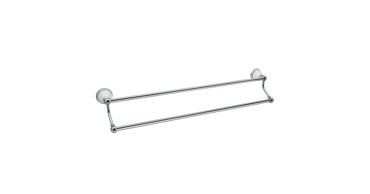 Gatco 5686 Double Towel Bar from the Petite Series