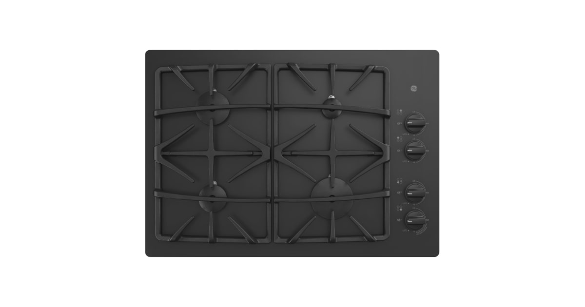 GE JGP5530DLBB 30 Inch Wide BuiltIn Gas Cooktop with