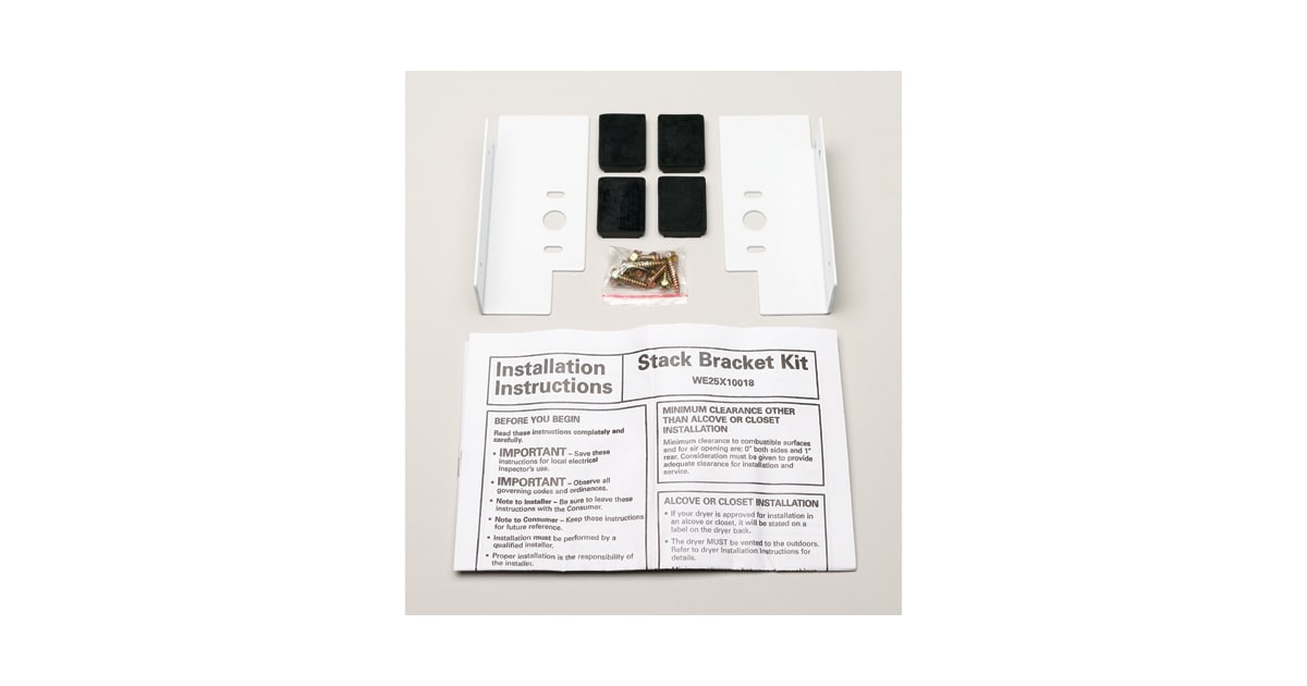 GE GEFLSTACK Stacking Kit for GE Profile 27" Front Load