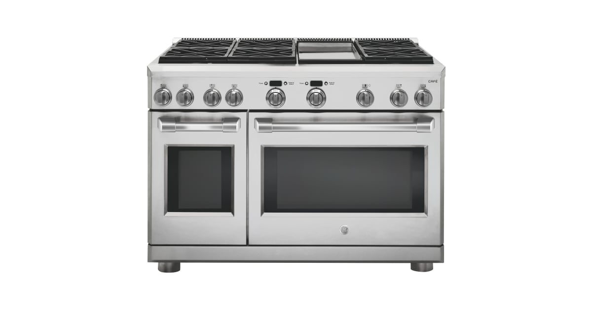 GE C2Y486SDLSS 48 Inch Wide 8.25 Cu. Ft. Free Standing Gas