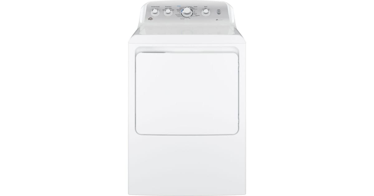GE GTD45EASJWS 7.2 Cu. Ft. Front Loading Electric Dryer