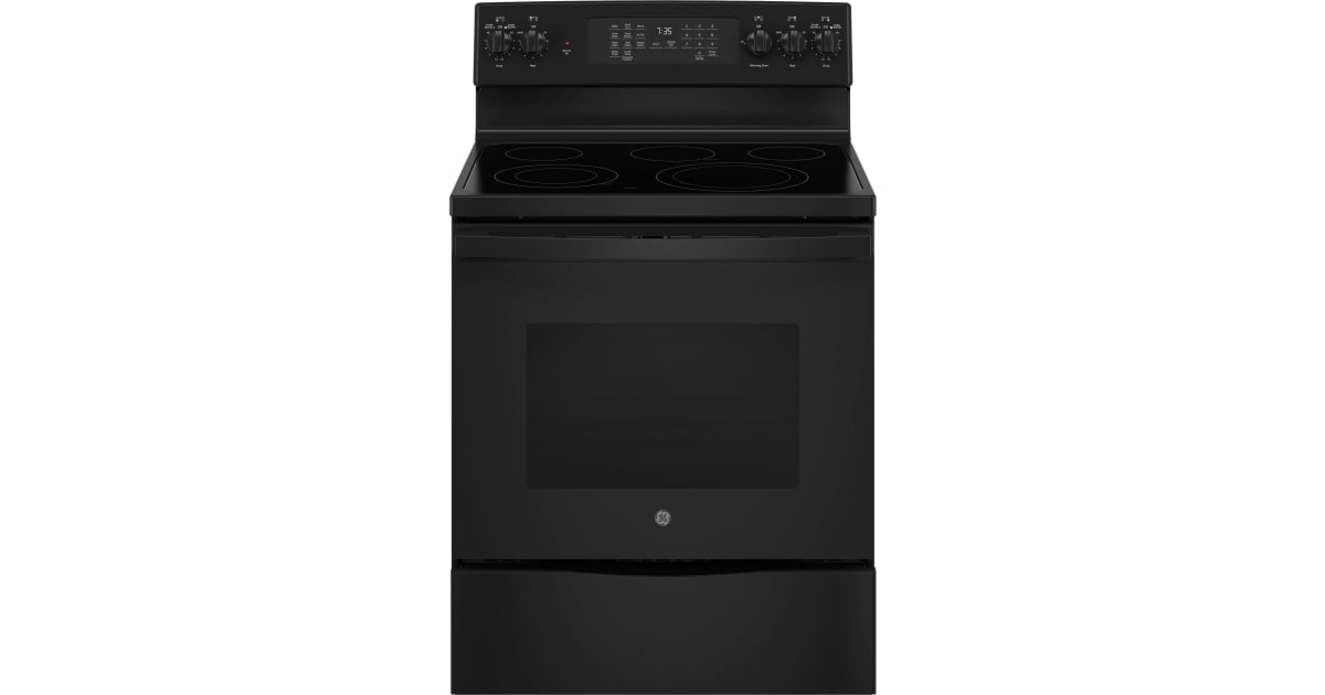 GE JB735DPBB 30 Inch Wide 5.3 Cu. Ft. Free
