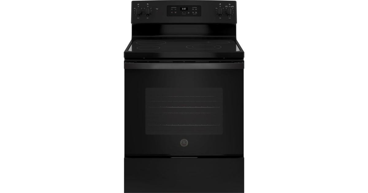 GE JBS60DKBB 30 Inch Wide 5.3 Cu. Ft. Free Standing