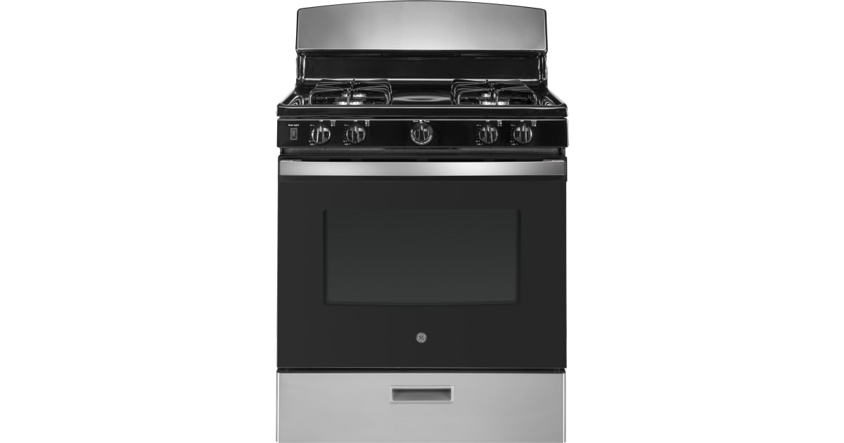 GE JGBS30RETSS 30 Inch Wide 4.8 Cu. Ft. Free Standing Gas